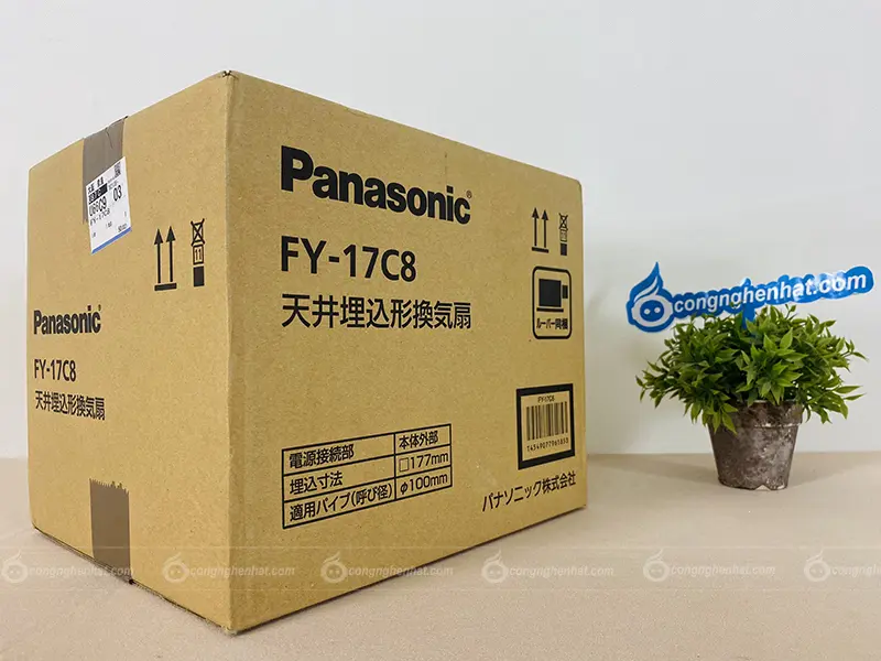 Quạt hút phòng tắm Panasonic FY-17C8