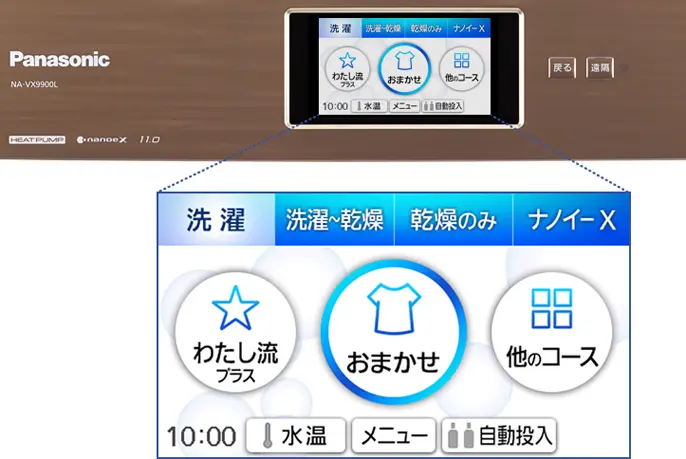 Máy giặt Panasonic NA-VX9900L