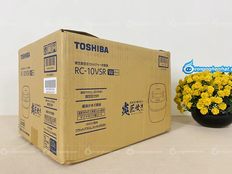 Nồi cơm điện cao tần Toshiba RC-10VSR-W