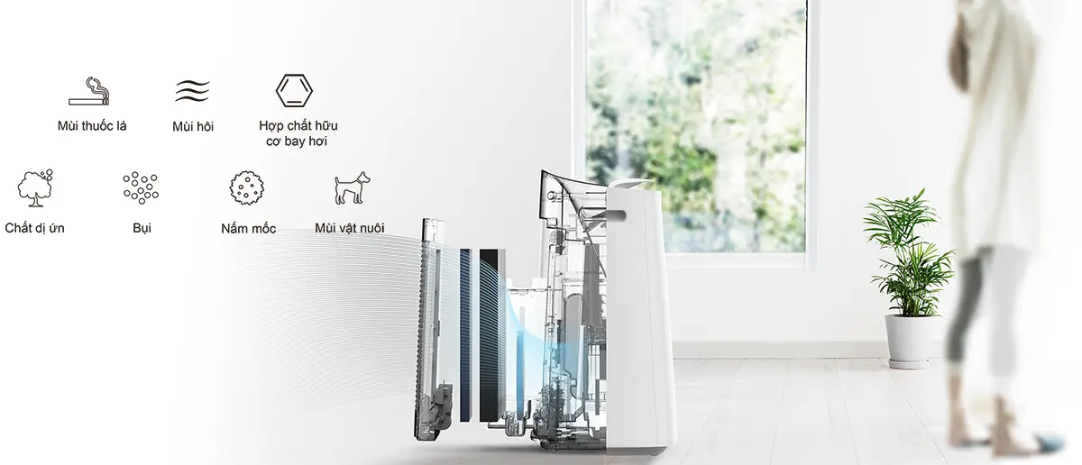 Máy lọc không khí Sharp KI-L80V-T