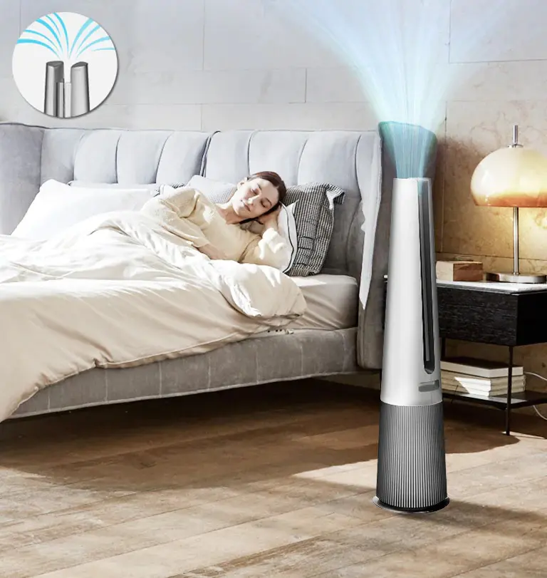 Máy lọc không khí kết hợp quạt LG PuriCare AeroTower