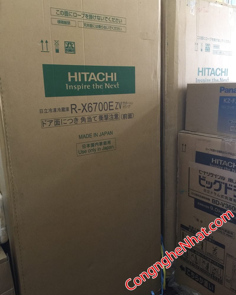 Hitachi R-X6700E ZV -congnghenhat