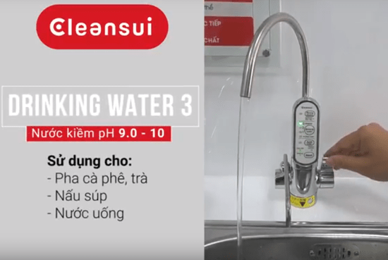 máy lọc nước Cleansui Nhật Bản