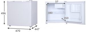 Tủ lạnh Maxzen JR046ML01