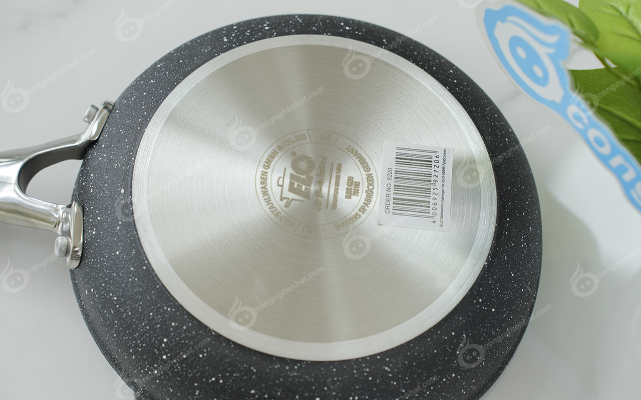 Chảo từ Aluminium mặt vân đá Elo Granit Professionell 20-28cm Chảo từ vân đá Elo Granit Professionell 20cm