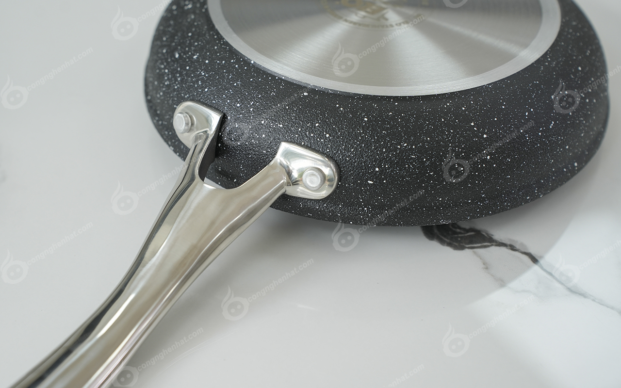 Chảo từ Aluminium mặt vân đá Elo Granit Professionell 20-28cm Chảo từ vân đá Elo Granit Professionell 20cm