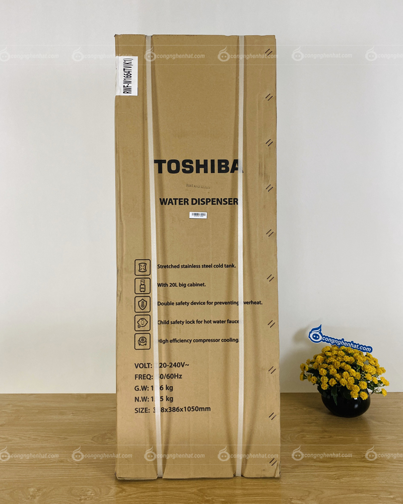 Cây nước nóng lạnh Toshiba RWF-W1664TV(K1)