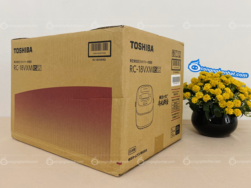 Nồi cơm điện cao tần Toshiba RC-18VXM RS