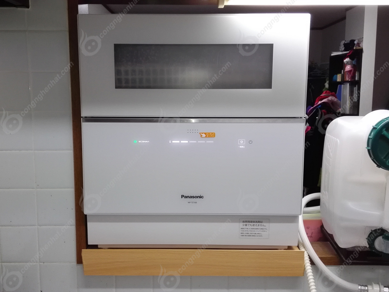 May Rửa Bat Panasonic Np Tz200 W Cong Nghệ Nanoex Diệt Khuẩn