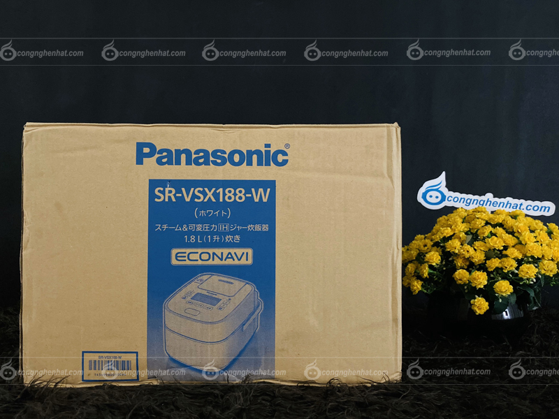 Nồi cơm điện cao tần Panasonic SR-VSX188-W