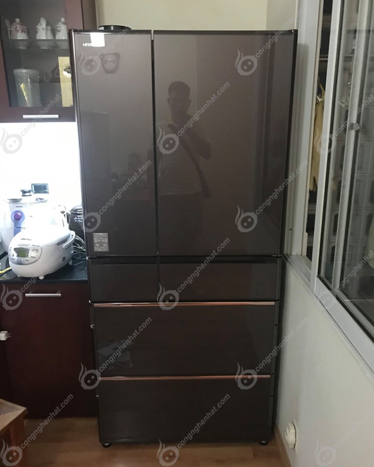 Tủ lạnh Hitachi R-WX62J-XH