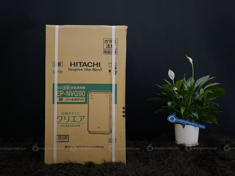 Máy lọc không khí tạo ẩm Hitachi EP-NVG90-W