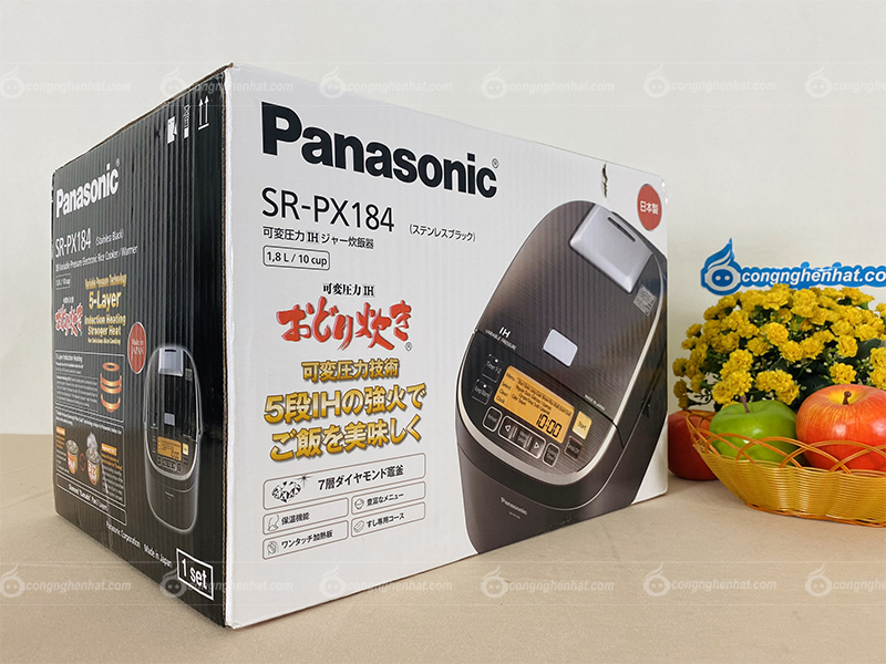 Nồi cơm điện cao tần Panasonic SR-PX184KRA 