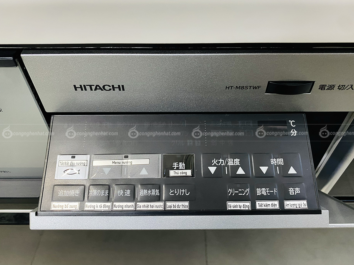 Hướng dẫn sử dụng bếp từ Hitachi HT-M8STWF