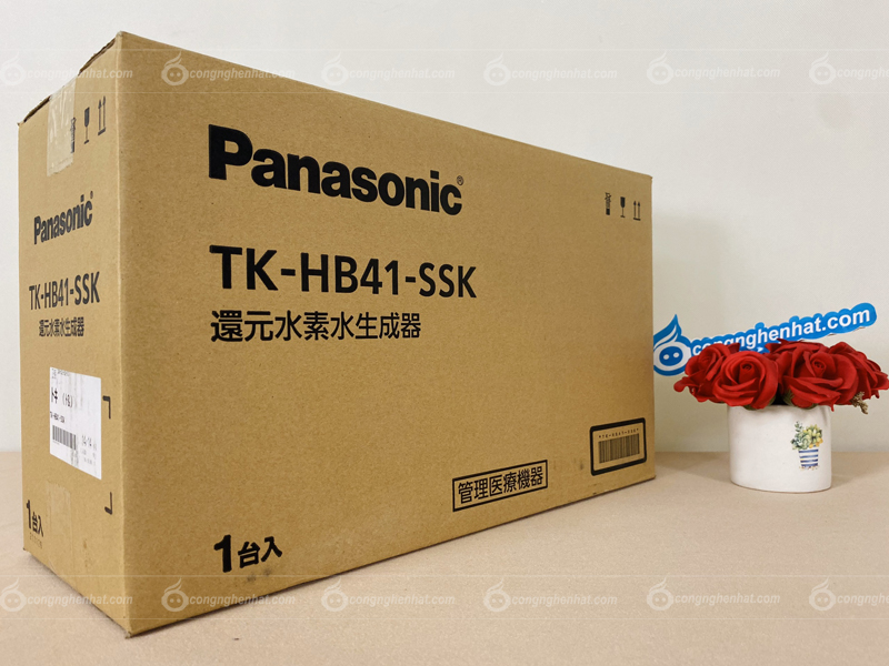Máy lọc nước điện giải ion kiềm Panasonic TK-HB41-SSK