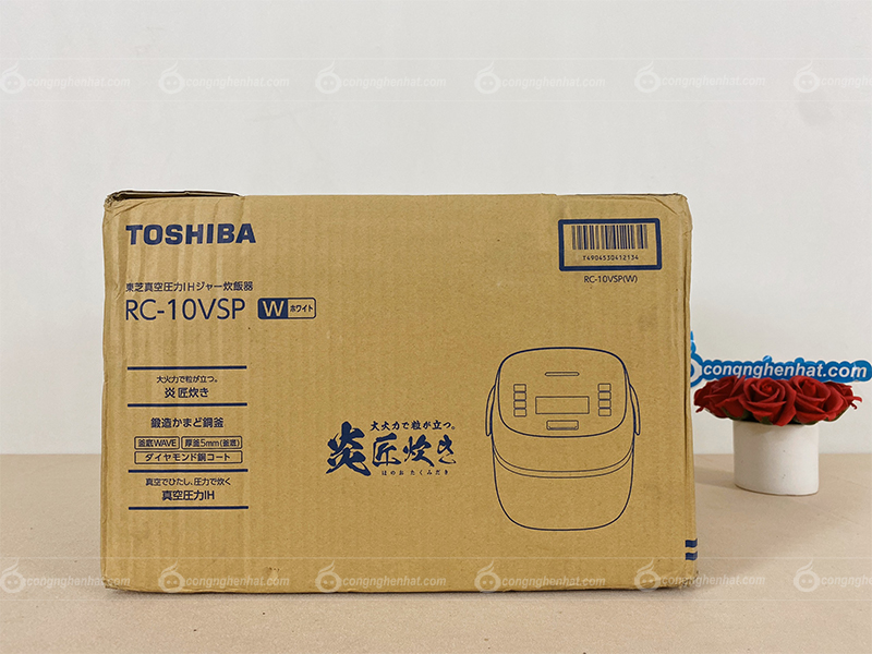 Nồi cơm điện cao tần Toshiba RC-10VSP-W