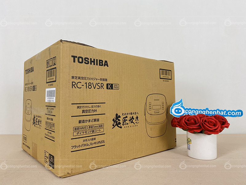 Nồi cơm điện cao tần Toshiba RC-18VSR-K