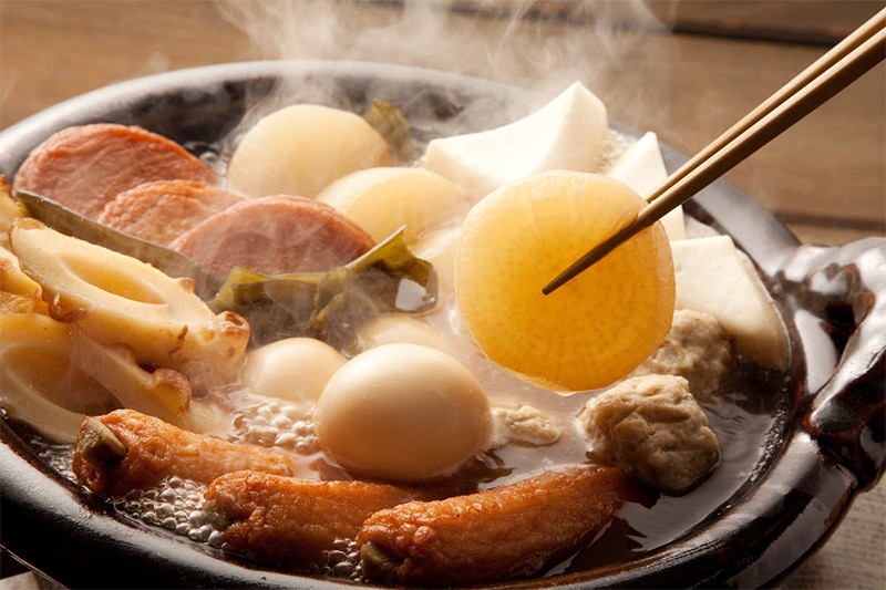 Nấu "Oden" món ăn truyền thống của Nhật với nồi cơm điện cao tần Tiger.