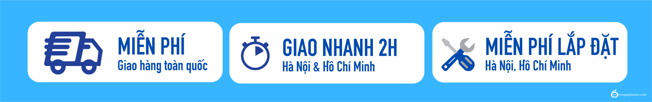 Chính sách giao hàng - lắp đặt
