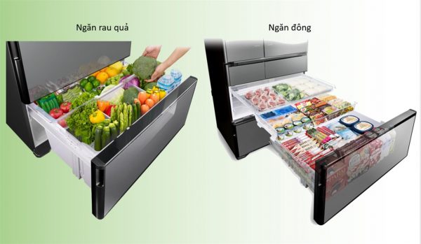 Siêu tủ lạnh Hitachi bảo quản thực phẩm như thế nào?