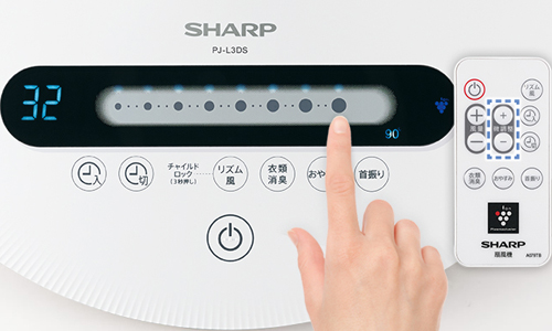 Quạt điện Sharp PJ-L3DS-W