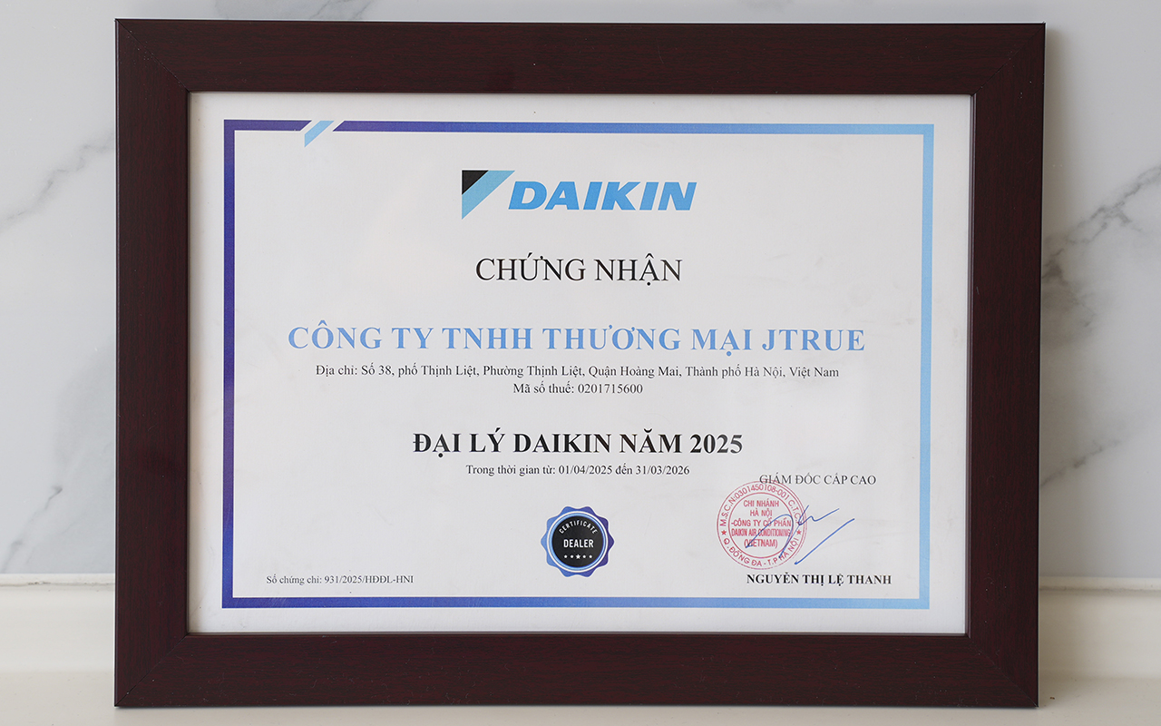 Đại lý Daikin 2025-2026