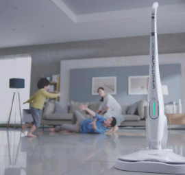 Cây lau nhà Hustrom mang công nghệ lau sạch nhà của bạn
