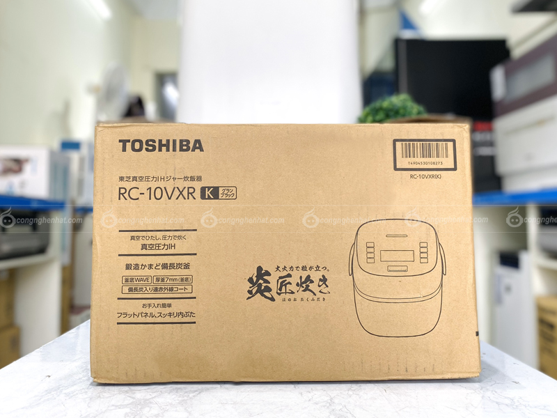 Nồi cơm điện cao tần Toshiba RC-10VXR-K