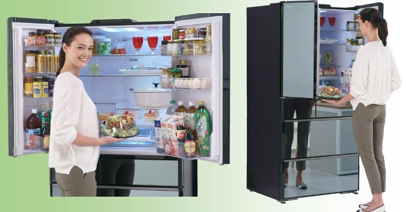 Tủ lạnh Hitachi R-KX57N: tính năng chuyển đổi ngăn đông, ngăn mát là gì?