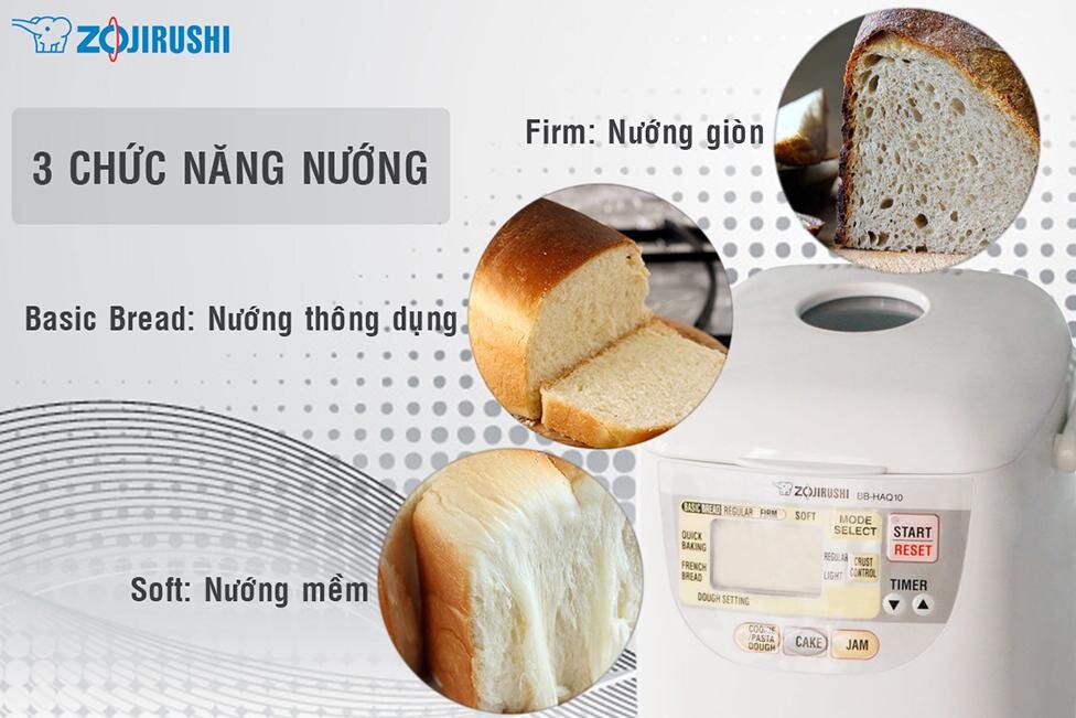 6 điểm đặc biệt khiến máy làm bánh mì Zojirushi “hút” người dùng