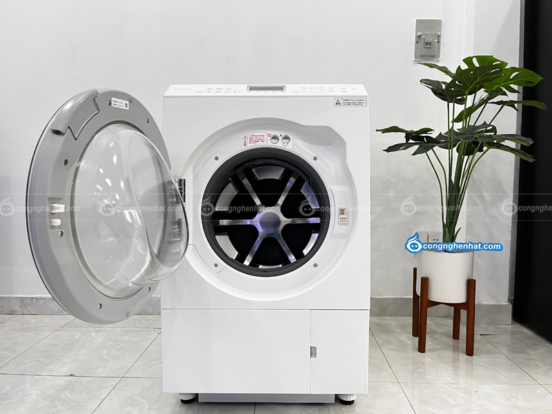 Máy giặt Panasonic NA-LX125AL-W giặt 12kg sấy 6kg giặt 12kg sấy khô 6kg 2023