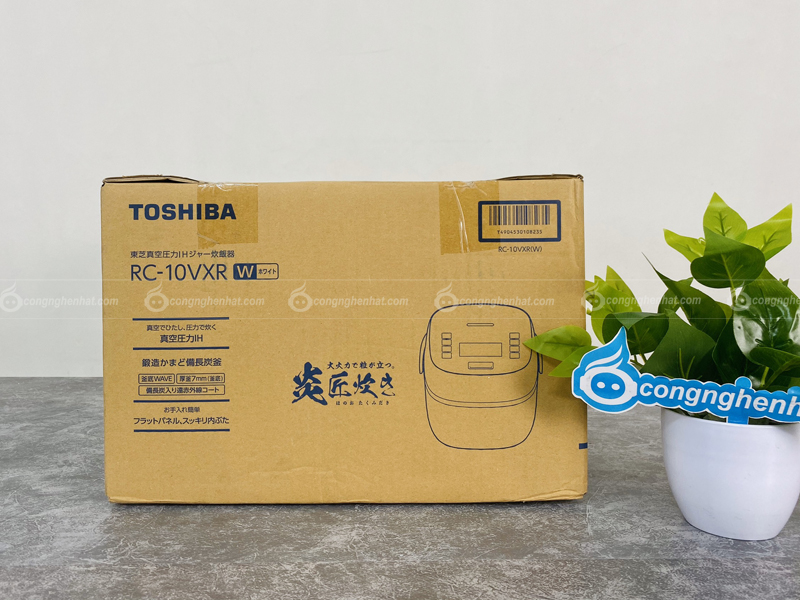 Nồi cơm điện cao tần Toshiba RC-10VXR-W
