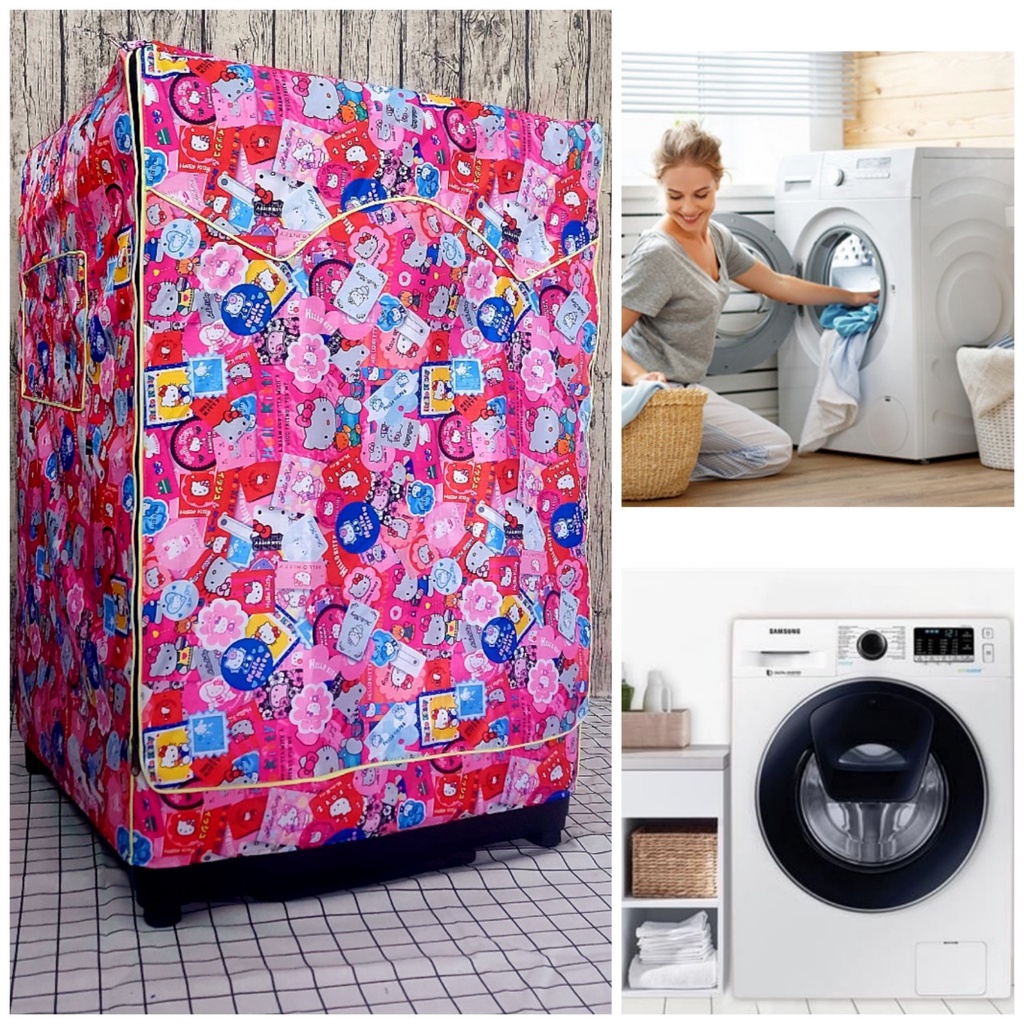 Dùng vải bọc máy giặt, điều hòa: lợi bất cập hại