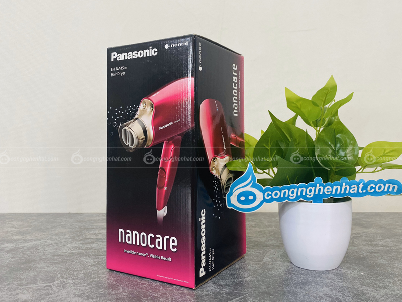 Máy sấy tóc dưỡng ẩm Nanoe Panasonic EH-NA45RP645