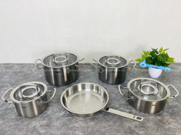 Bộ nồi từ 5 món Fissler Original Profi Collection