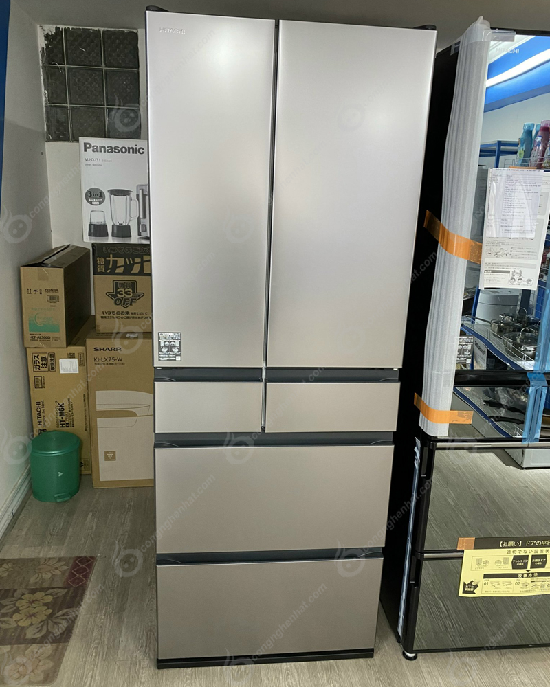 Tủ lạnh Hitachi R-KWC57R-H