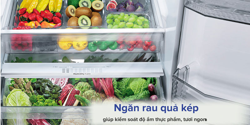 Tủ lạnh Nhật bảo quản rau tươi lâu như thế nào?