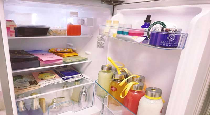 Tủ lạnh - vũ khí bảo quản mỹ phẩm