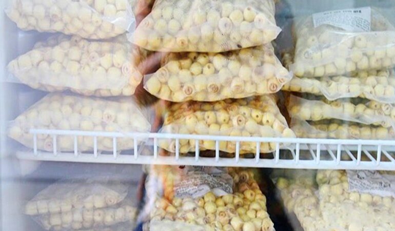 Cách bảo quản ngô tươi, hạt sen, đậu đỗ trong tủ lạnh