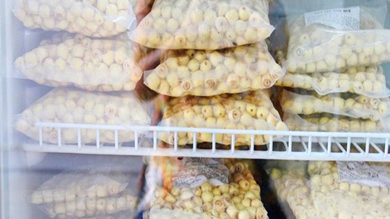 Cách bảo quản ngô tươi, hạt sen, đậu đỗ trong tủ lạnh