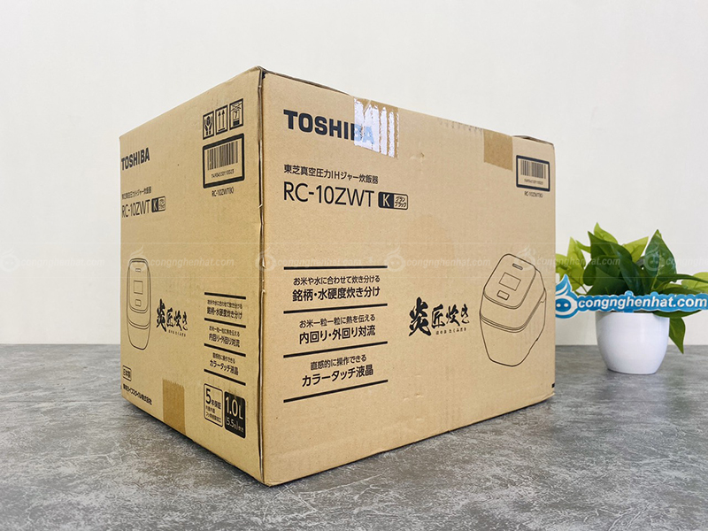 Nồi cơm điện cao tần Toshiba RC-10ZWT-K