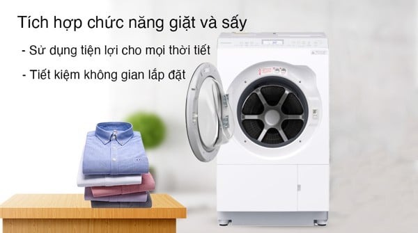 Máy giặt Panasonic NA-LX125AL: Giải pháp hoàn hảo cho công việc giặt đồ hàng ngày