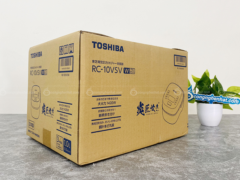 Nồi cơm điện cao tần Toshiba RC-10VSV-W