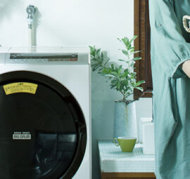 Công nghệ giặt lốc xoáy siêu đỉnh trên máy giặt Hitachi