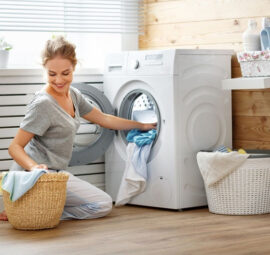 Đừng bỏ qua máy giặt sấy khi giặt chăn mùa mưa