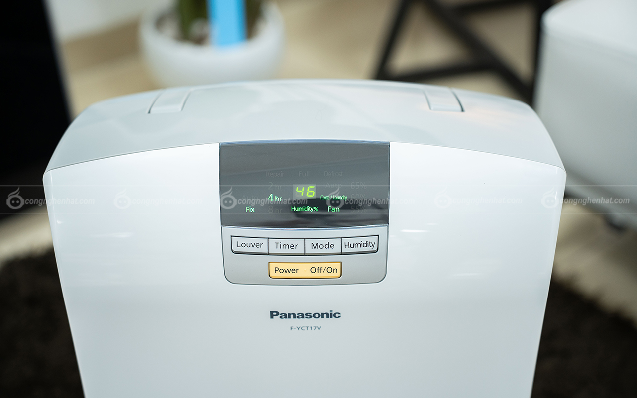 Máy hút ẩm Panasonic F-YCT17V 17L nước / ngày Máy hút ẩm Panasonic F-YCT17V
