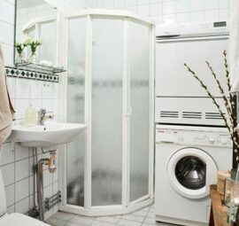 Máy giặt để trong nhà tắm bị ảnh hưởng gì?
