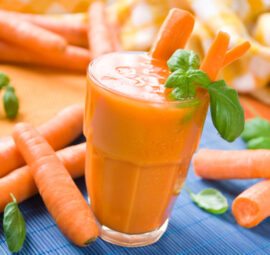 6 công thức nước ép chậm tuyệt ngon từ cà rốt