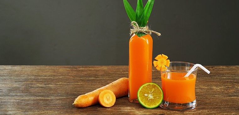 6 công thức nước ép chậm tuyệt ngon từ cà rốt