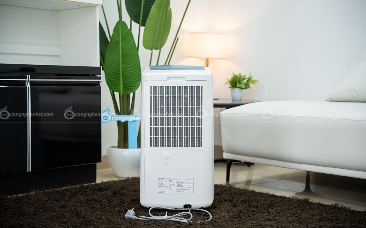 Máy lọc không khí và hút ẩm Sharp DW-J20FV-W 20L nước /ngày Sharp DW-J20FV-W